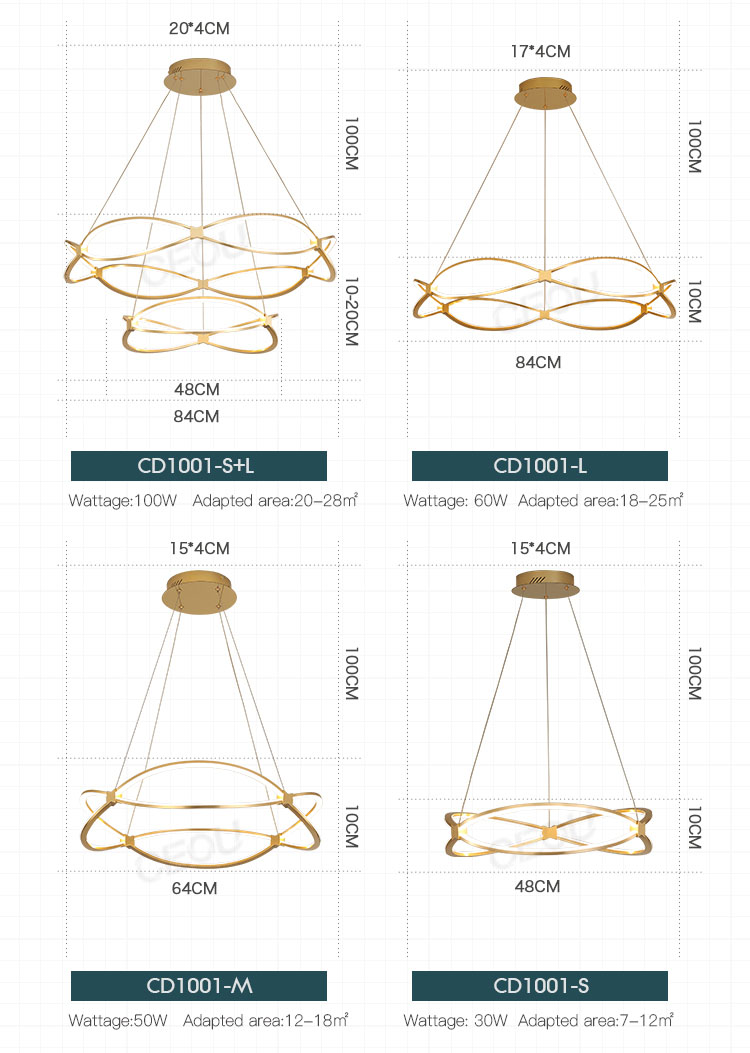 CEOU luxury glass pendant lights for kitchen supplier for living room-4