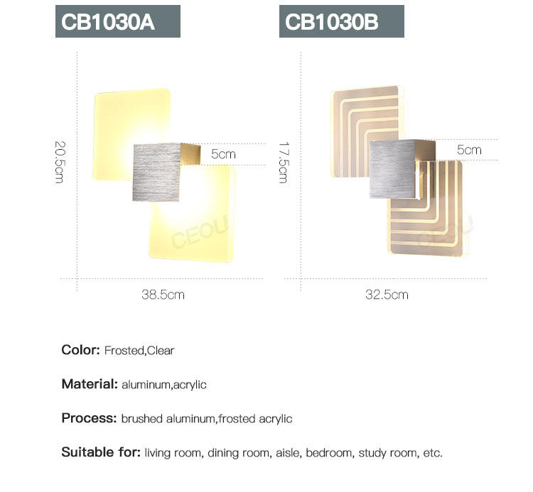 CEOU modern wall mounted lights high quality for bedroom-3