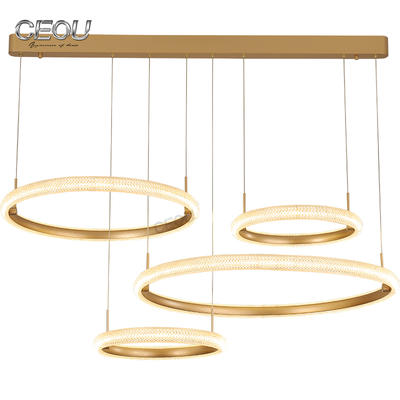 Wholesale Simple atmosphere pendant light for dining room Nordic wind chandelier light luxurious living room lamp With Good Price-CEOU