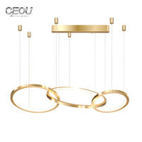 Professional Post-modern light luxury living room chandelier atmosphere dining room chandelier creative personality Nordic chandelier Factory From China-CEOU